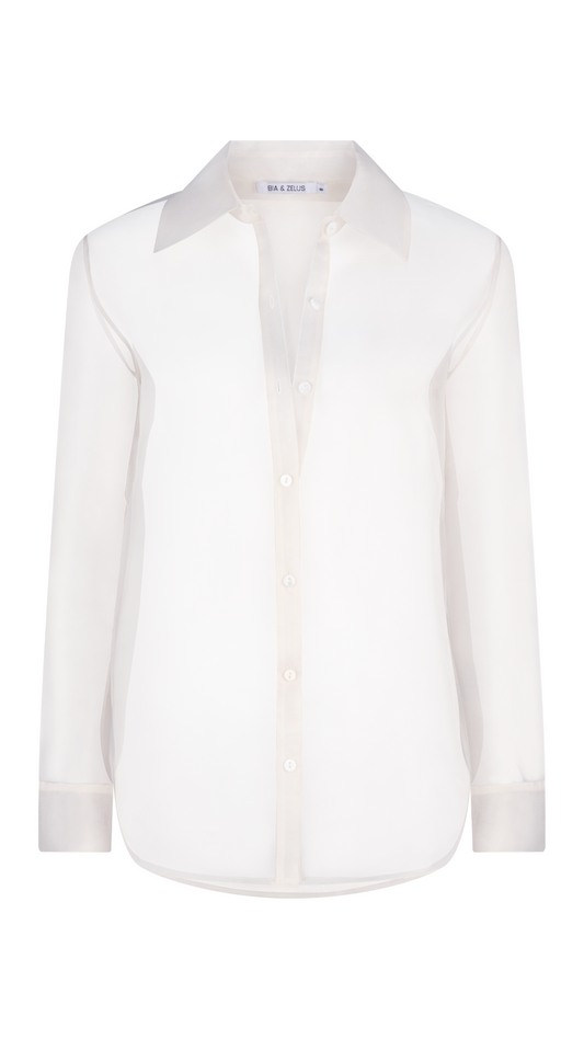 THE HELIOS SHIRT in blanc